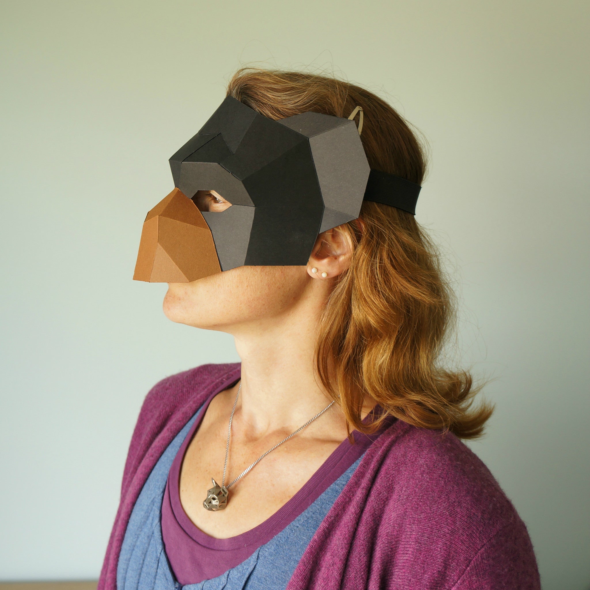 Chimp Half Mask - Wintercroft
- 3