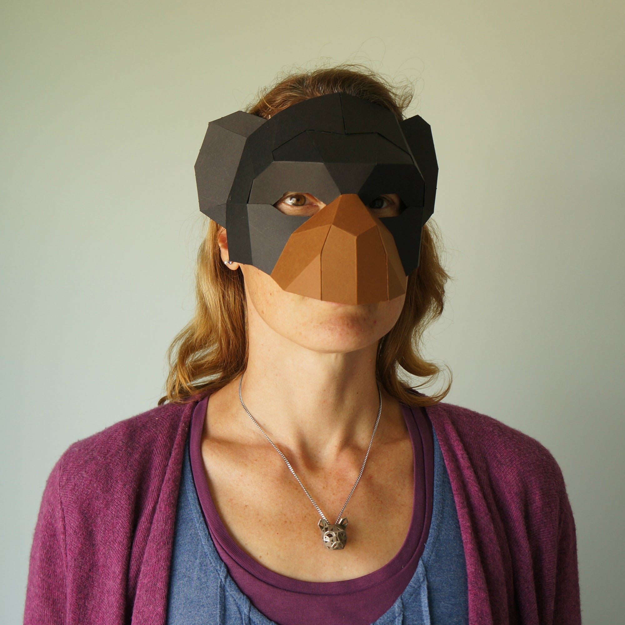 Jungle Animal Half Mask Set - Wintercroft
 - 4