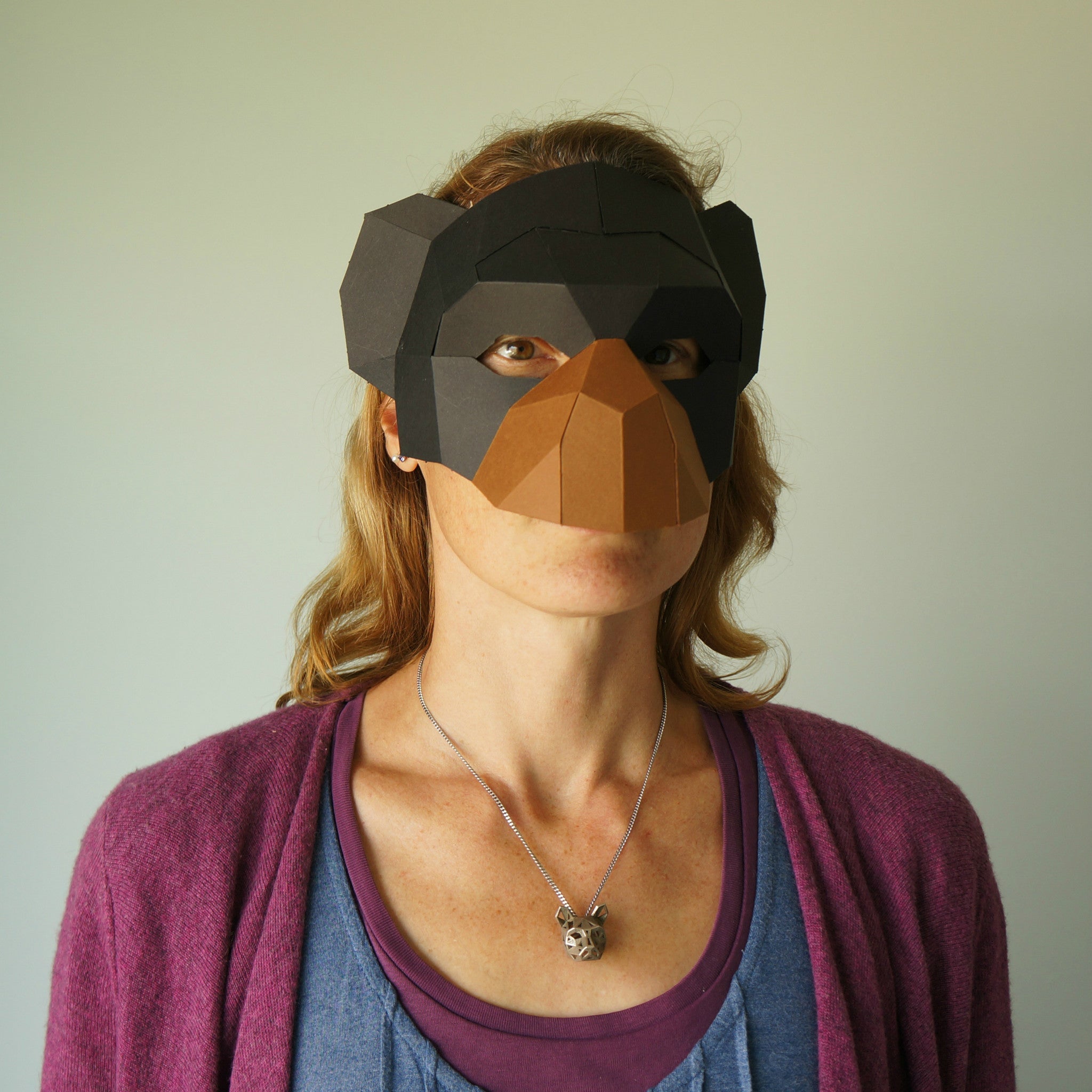 Chimp Half Mask - Wintercroft
- 2