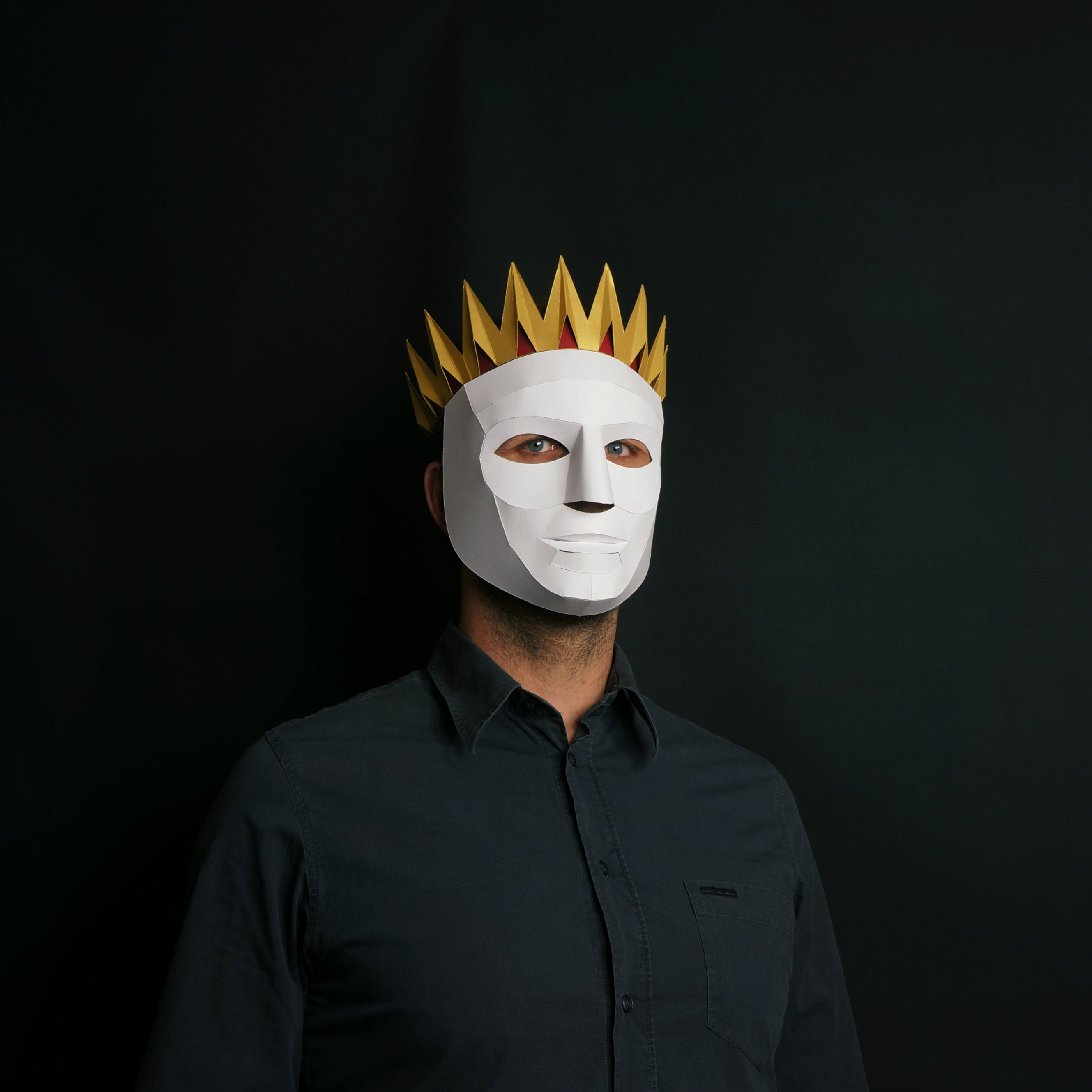 Four Horsemen of the Apocalypse Mask Set | Halloween Papercraft Set | PDF