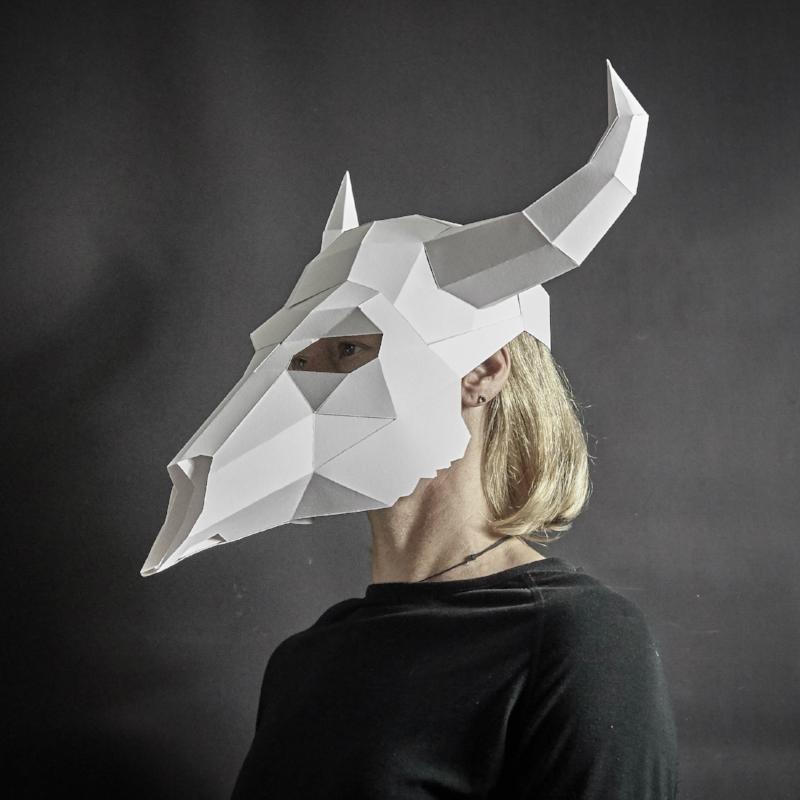 Bull Skull Mask