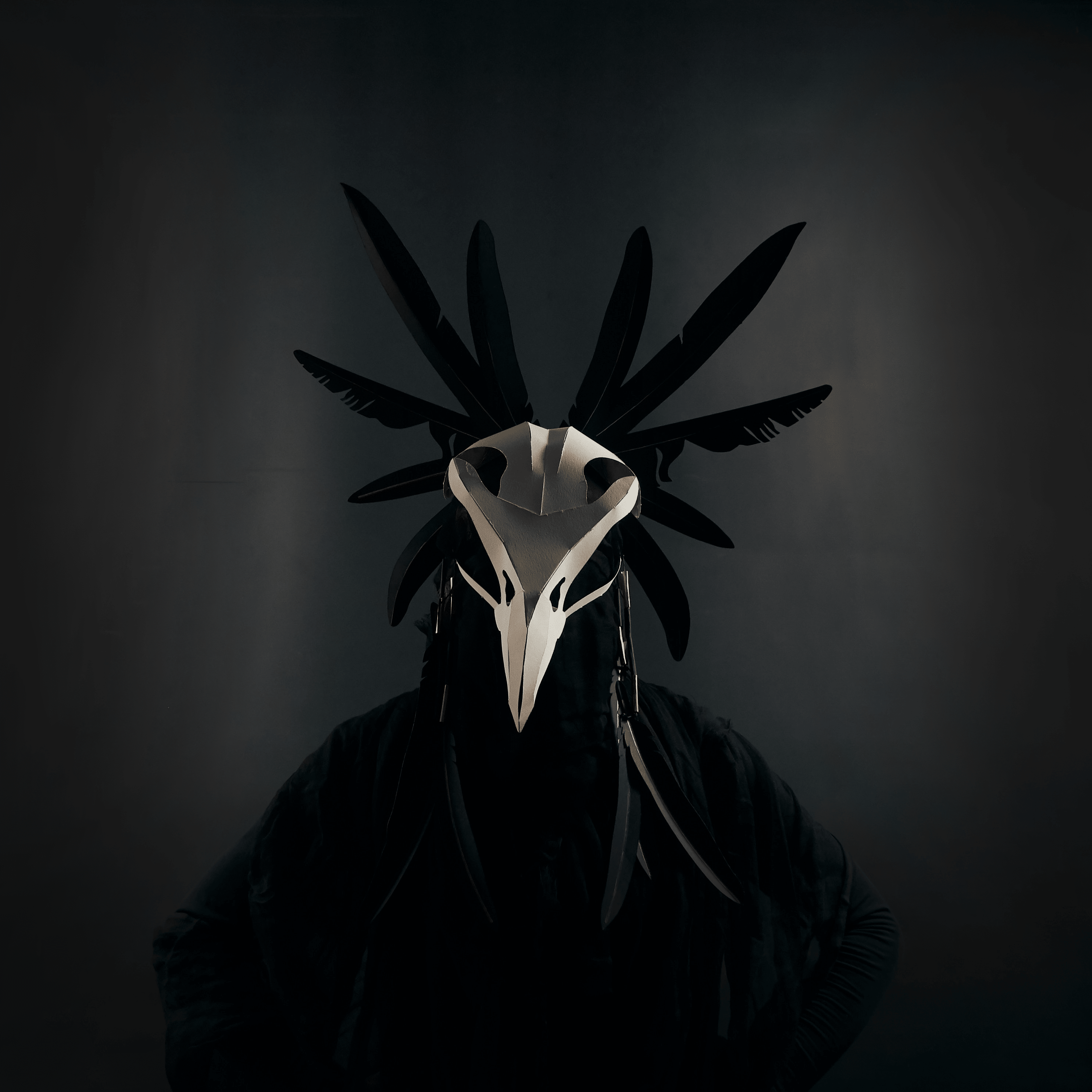 Herakon Eagle Skull | Wearable Papercraft Headdress | PDF - Wintercroft-Mask