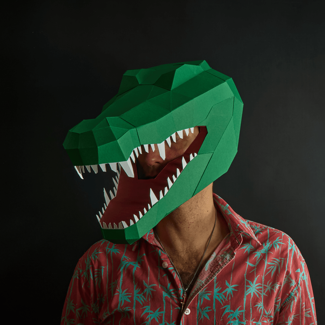 Crocodile Mask - Wintercroft - Mask