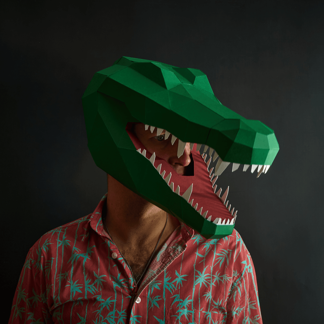 Crocodile Mask - Wintercroft - Mask