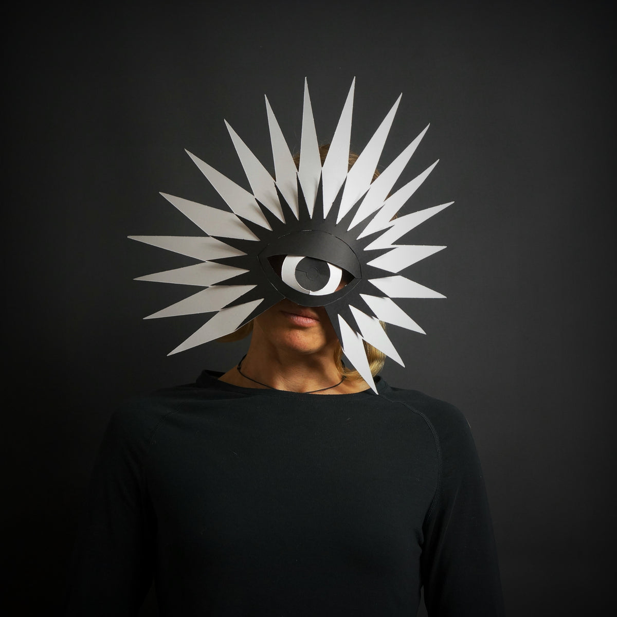 All Seeing Eye | Printable paper Mask Template | PDF Download - Wintercroft-Mask