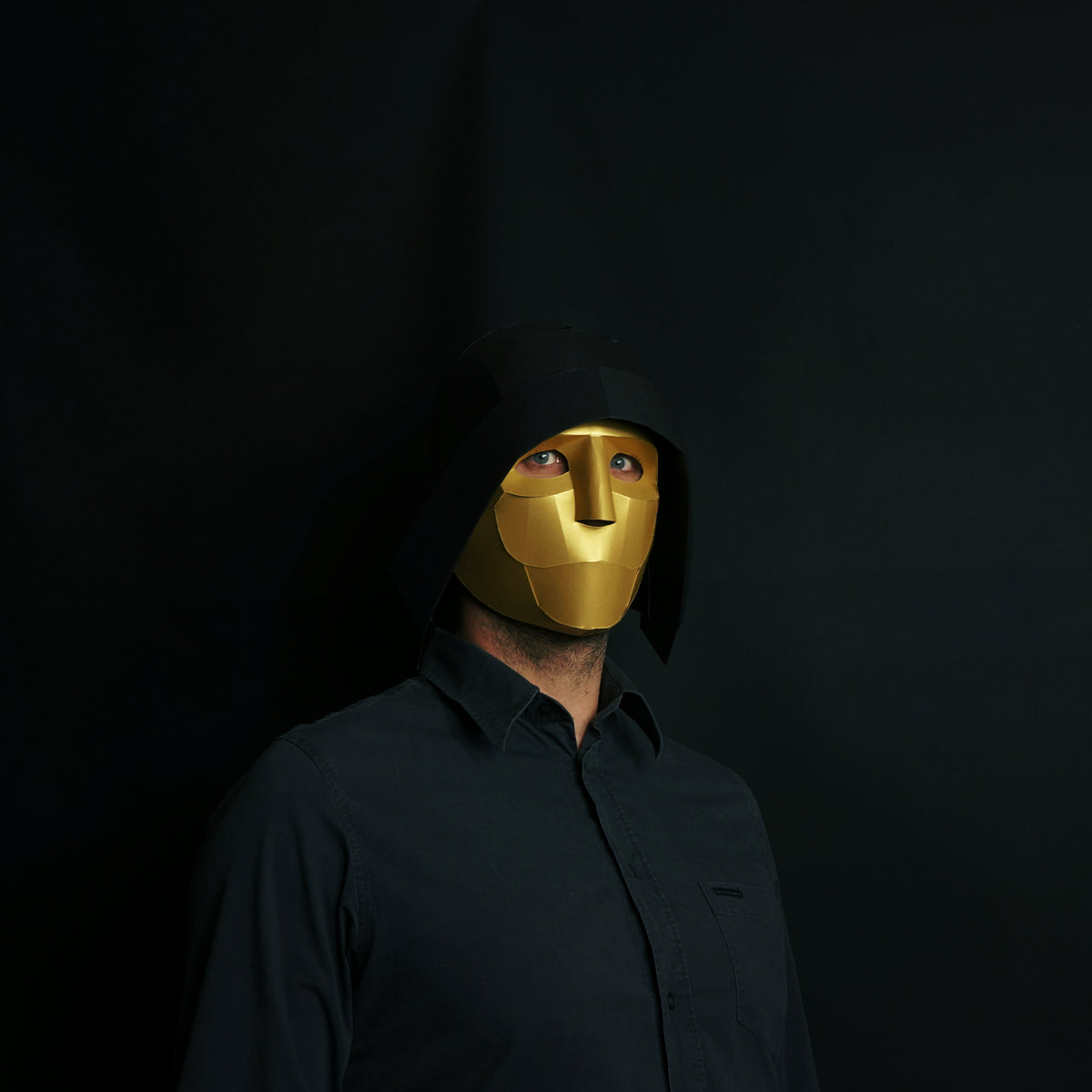 Famine Horseman Mask | Printable PDF Template | Instant Download - Wintercroft-Mask