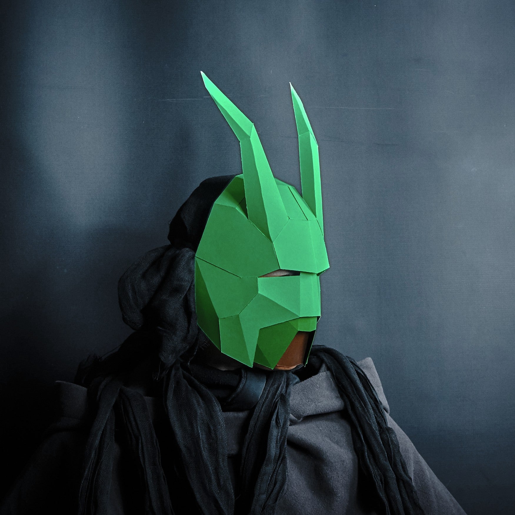 Grasshopper | 3D Papercraft Costume Template | PDF