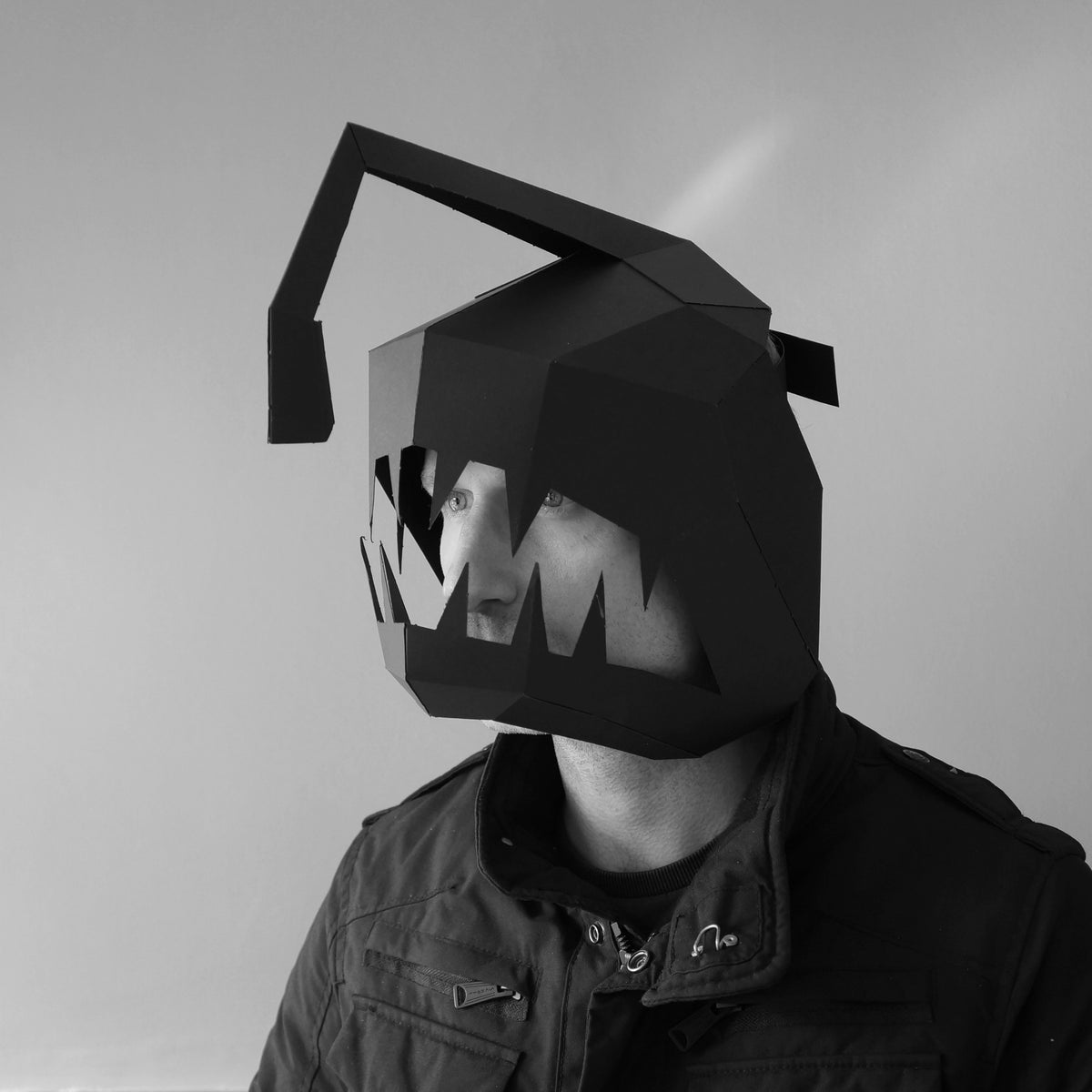 Hector - The Fisher | Sci-Fi DIY Mask Template | PDF Download - Wintercroft-Mask