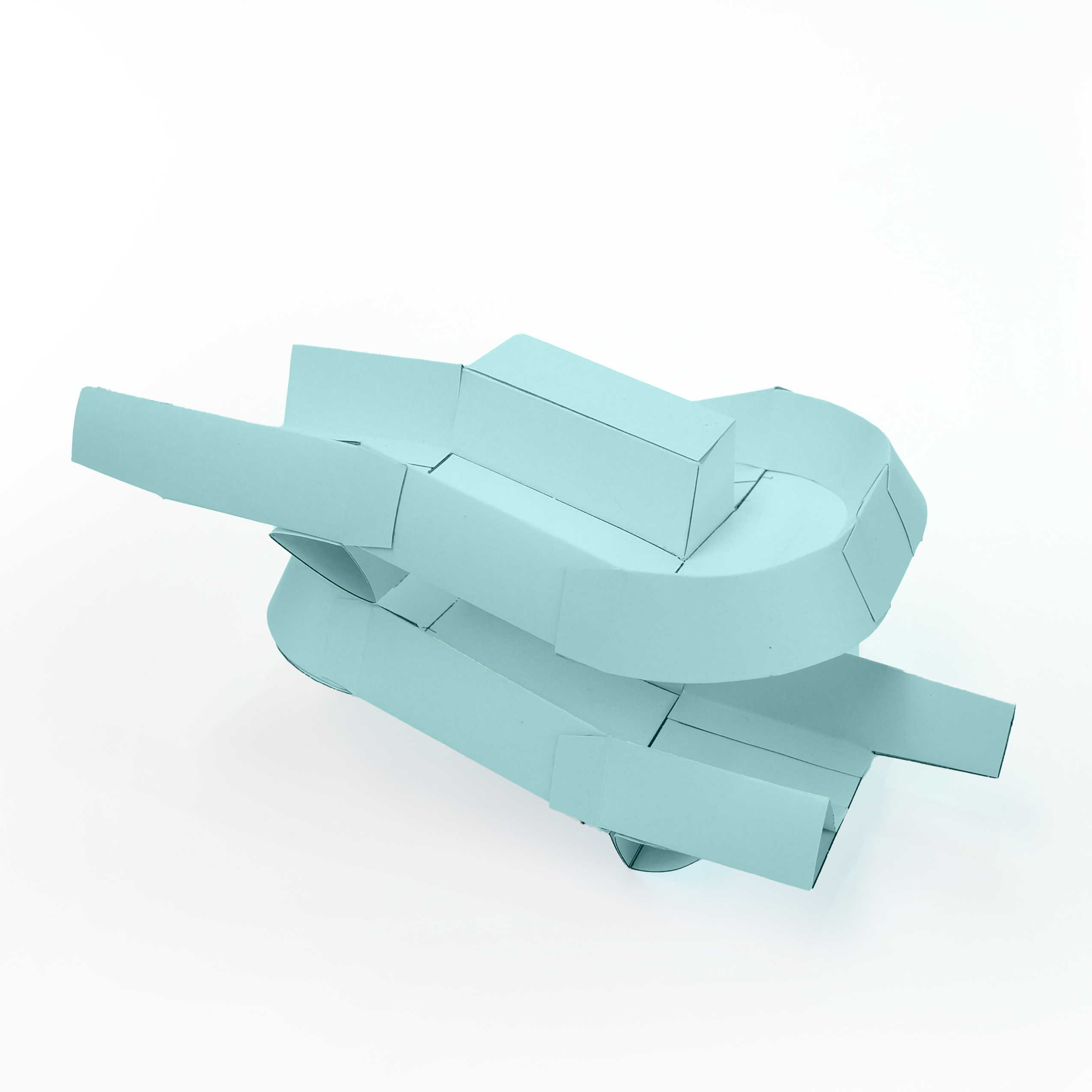 Marble Racetrack | Papercraft Sets | Instant PDF Download