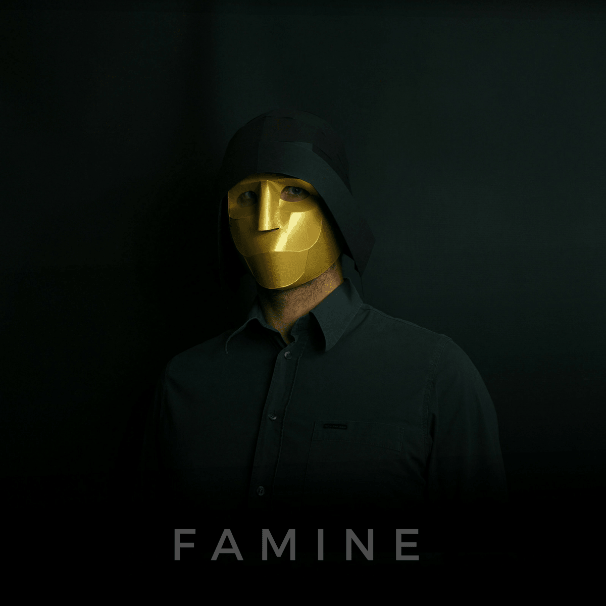 Famine Horseman Mask | Printable PDF Template | Instant Download - Wintercroft-Mask