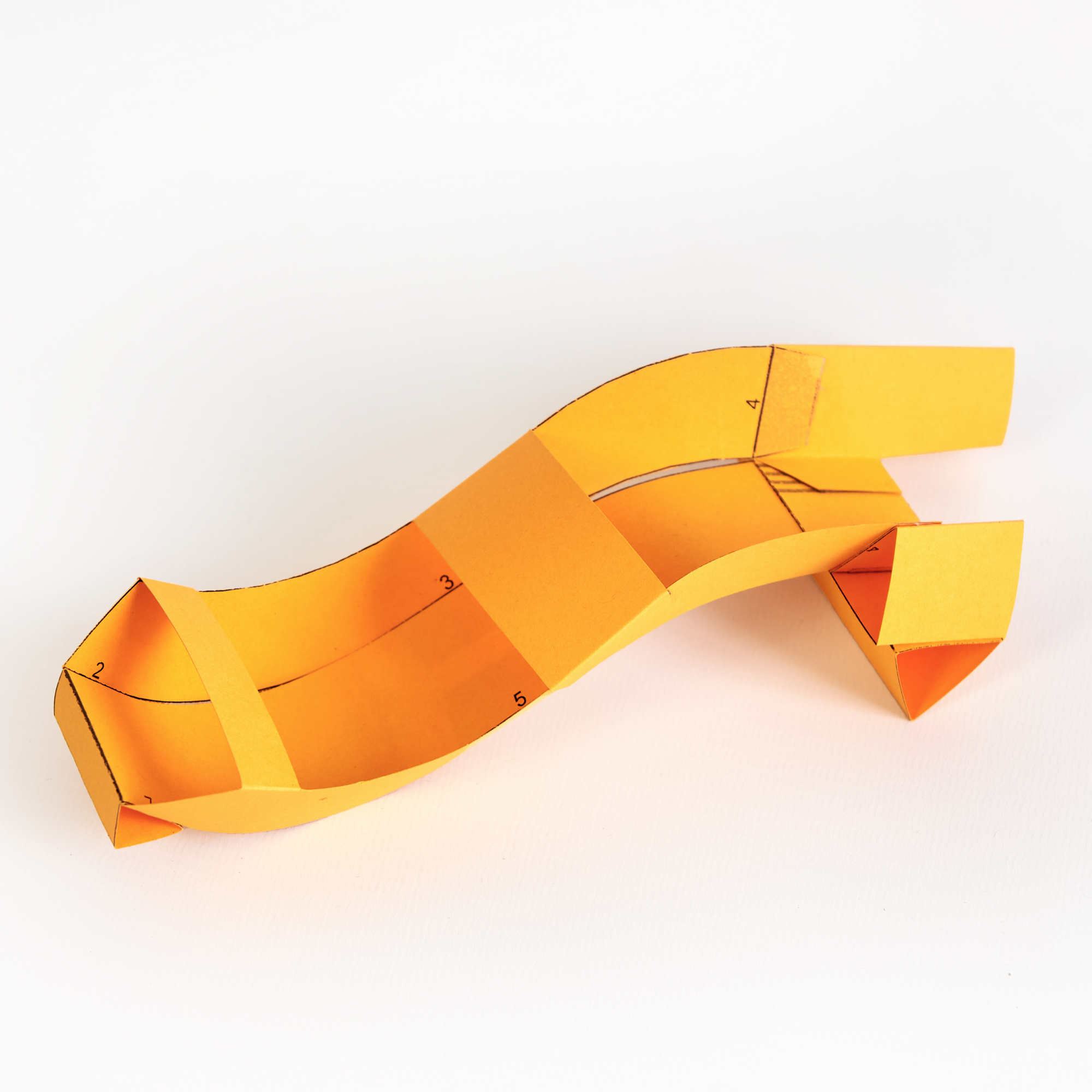 Marble Racetrack Papercraft Sets