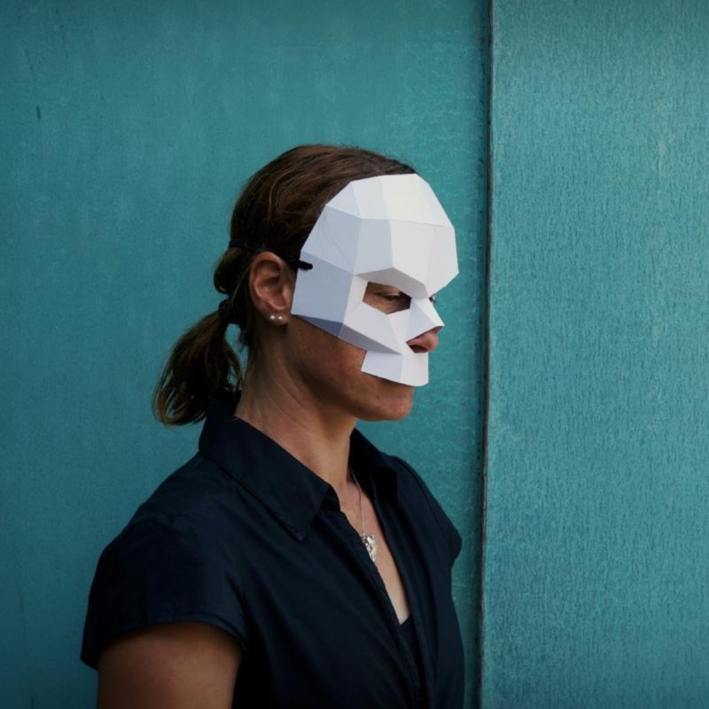 Skull Half Mask - Wintercroft
- 1