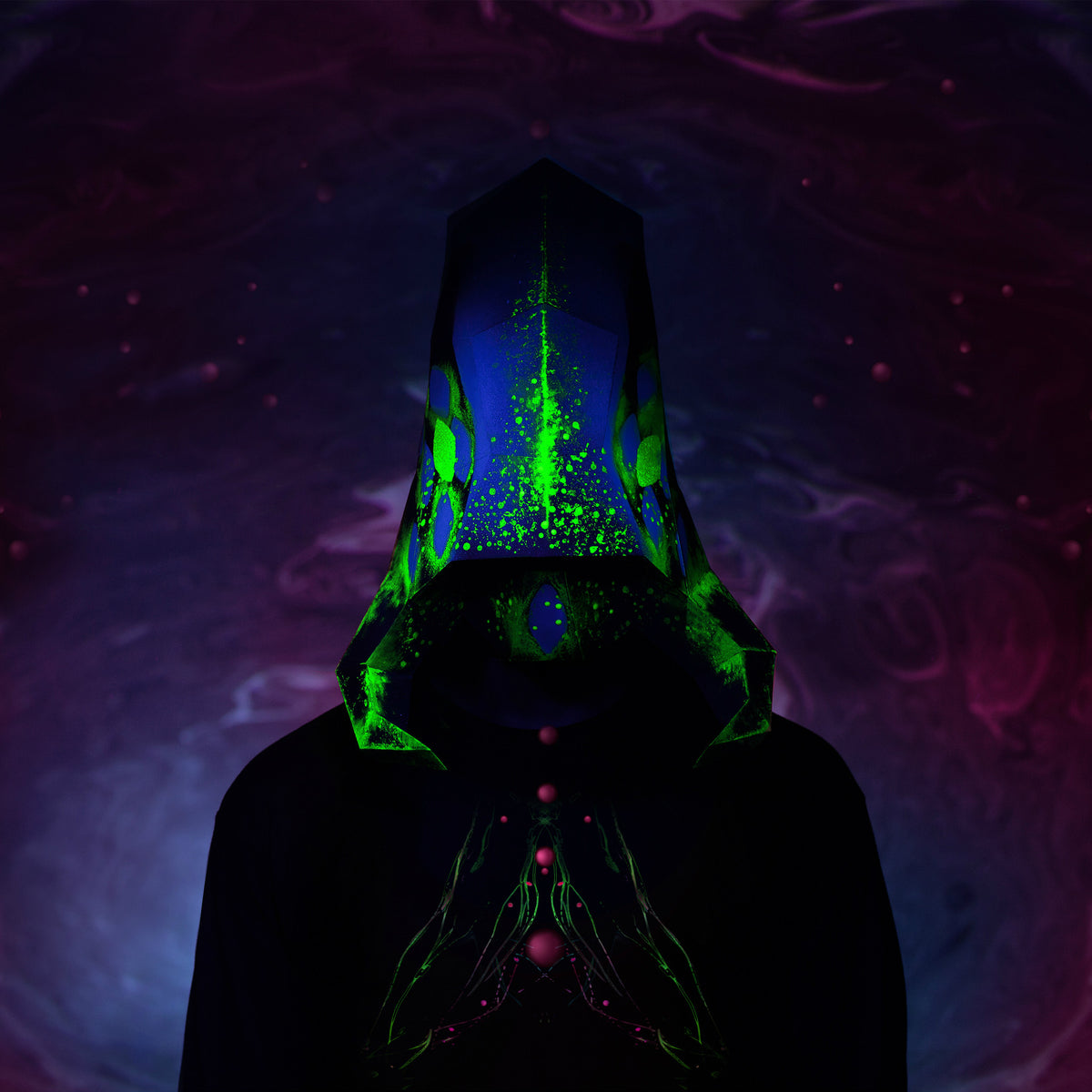 Una - The Hood | Sci-Fi DIY Mask Template | PDF Download - Wintercroft-Mask