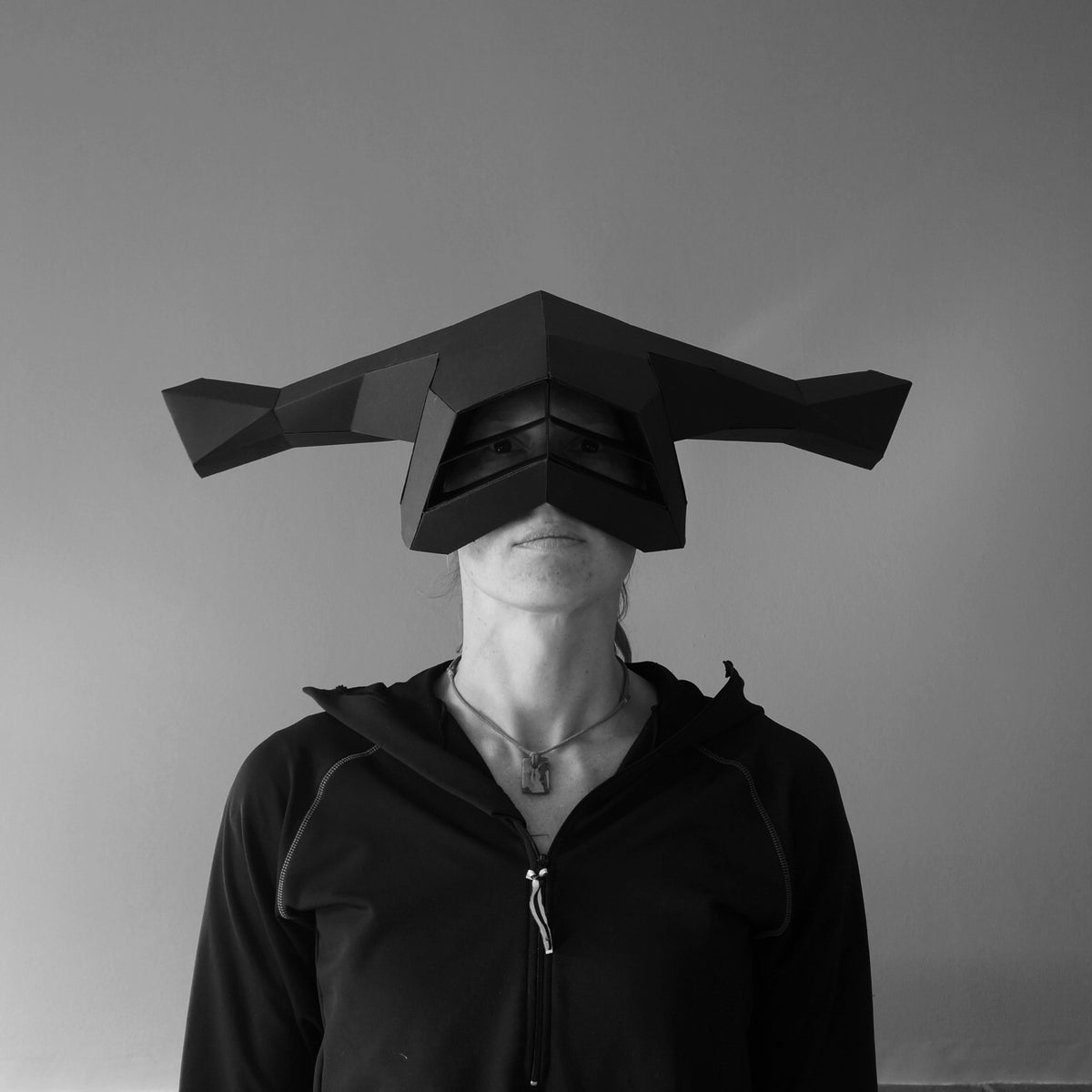 Victor - The Hammer | Sci-Fi Papercraft Headdress | PDF - Wintercroft-Mask