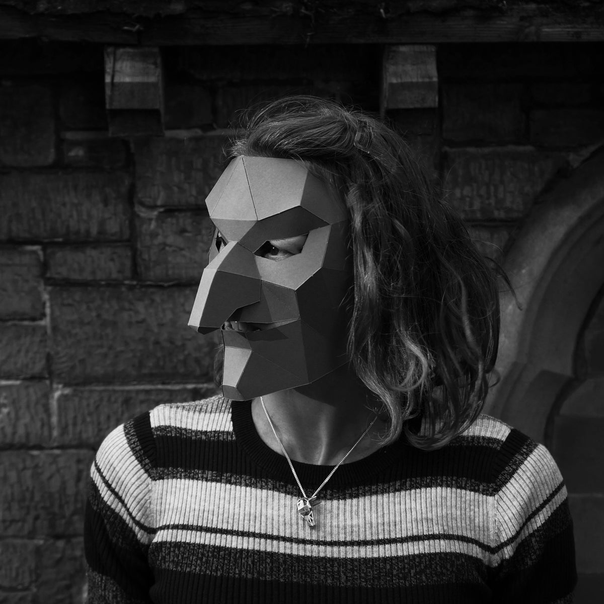 Witch | Easy Low Poly DIY Halloween Mask Template | PDF - Wintercroft-Mask