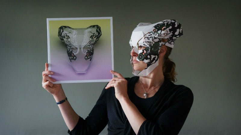 Björk Moth Mask - Wintercroft
