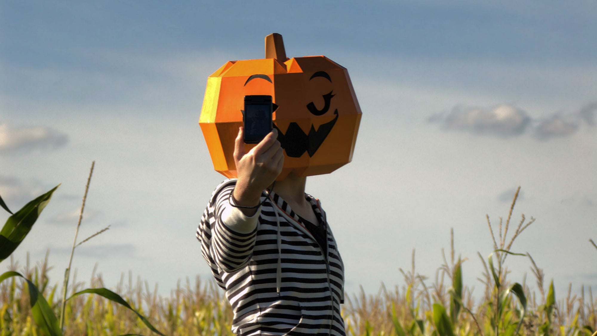 J.P.'s Fantastic Halloween Pumpkin Mask Tip