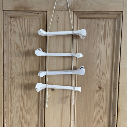 Hanging Bone Charms Template | DIY Halloween Papercraft Decorations | Instant Download