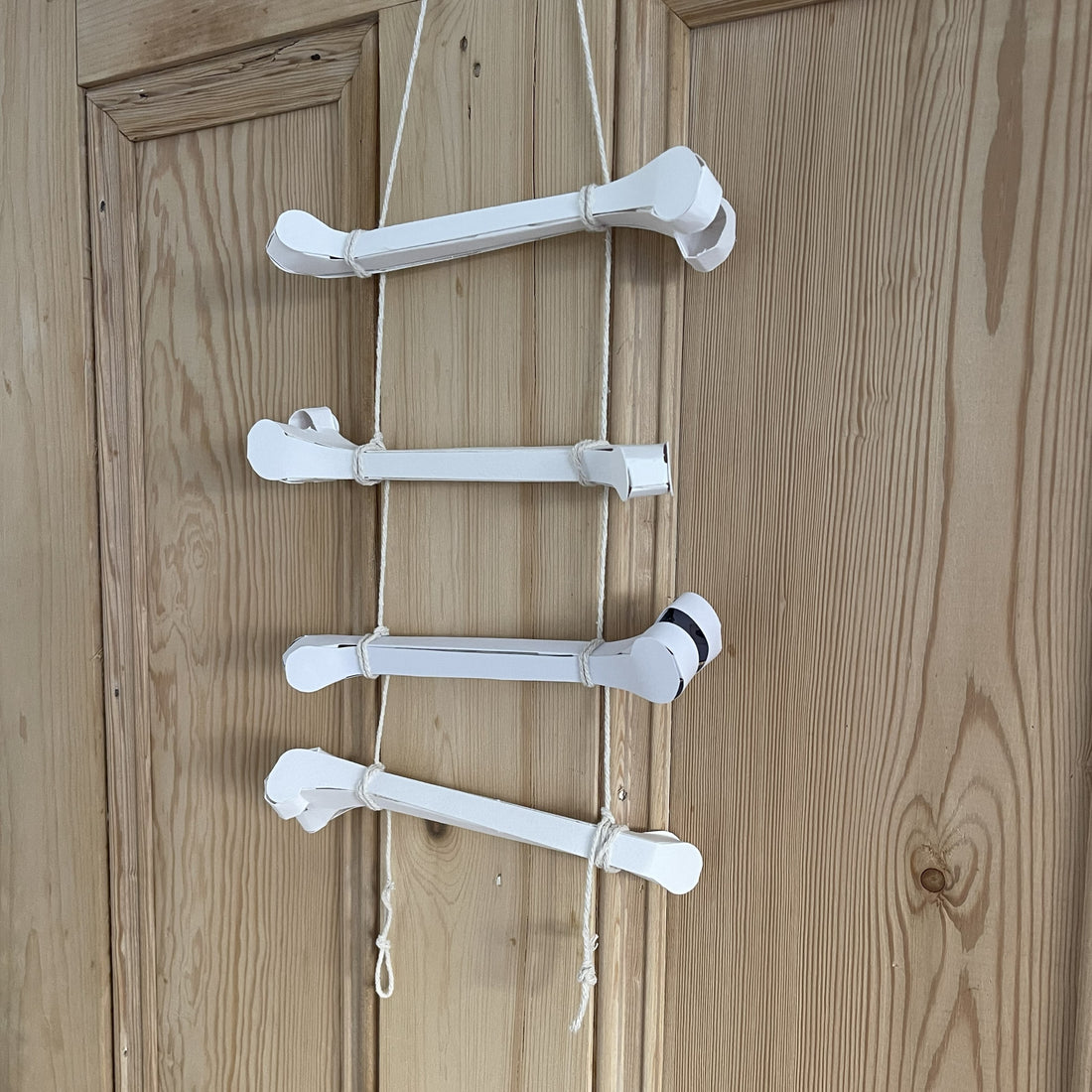 Hanging Bone Charms Template | DIY Halloween Papercraft Decorations | Instant Download - Wintercroft-Model