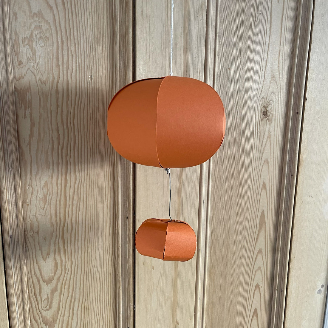 Hanging Pumpkin Decorations Template | DIY Halloween Papercraft Pumpkins | Instant Download - Wintercroft-Model