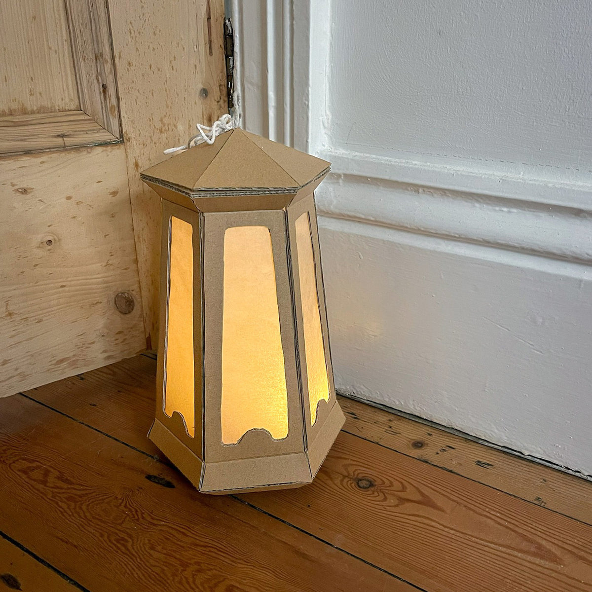 Papercraft Lantern | DIY Cardboard Light | Costume Prop &amp; Decoration