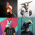 Farm Animals Mask Set - Wintercroft - Mask
