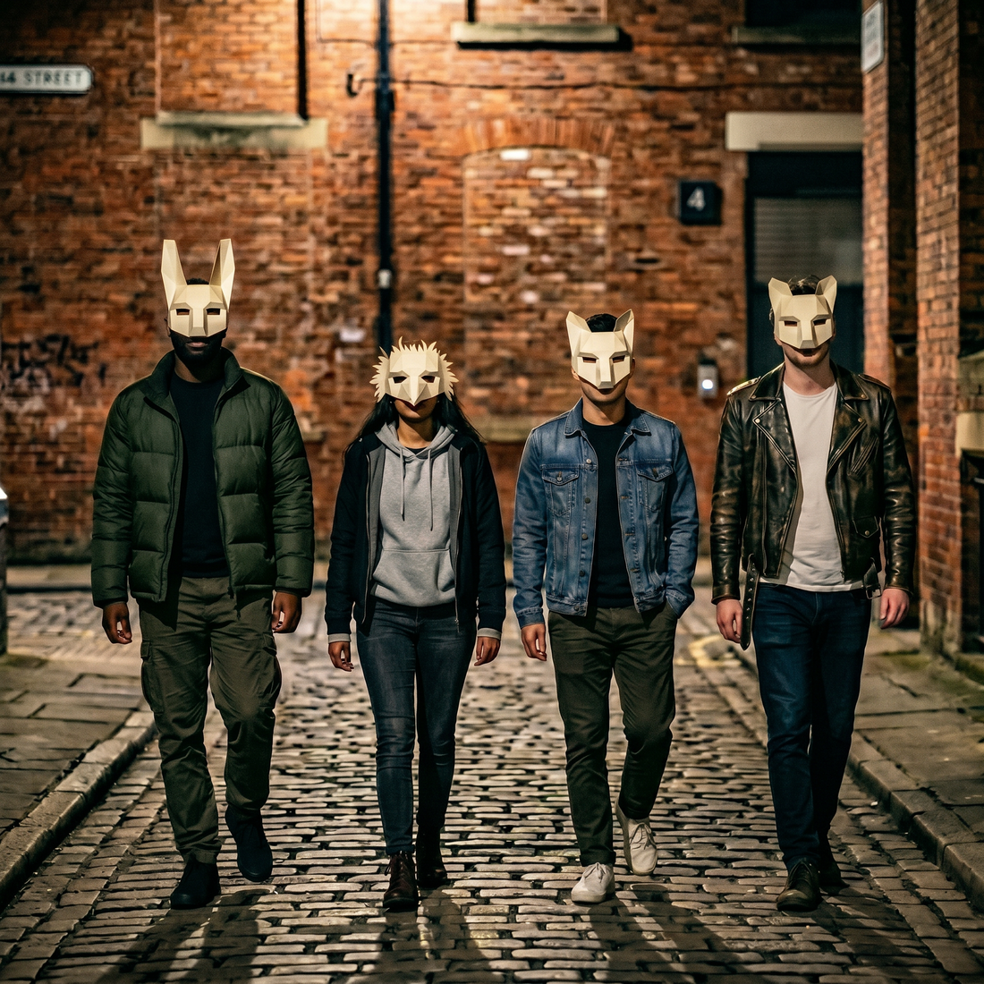 Woodland Animal Mask Set | Easy DIY Papercraft Templates | PDF Download