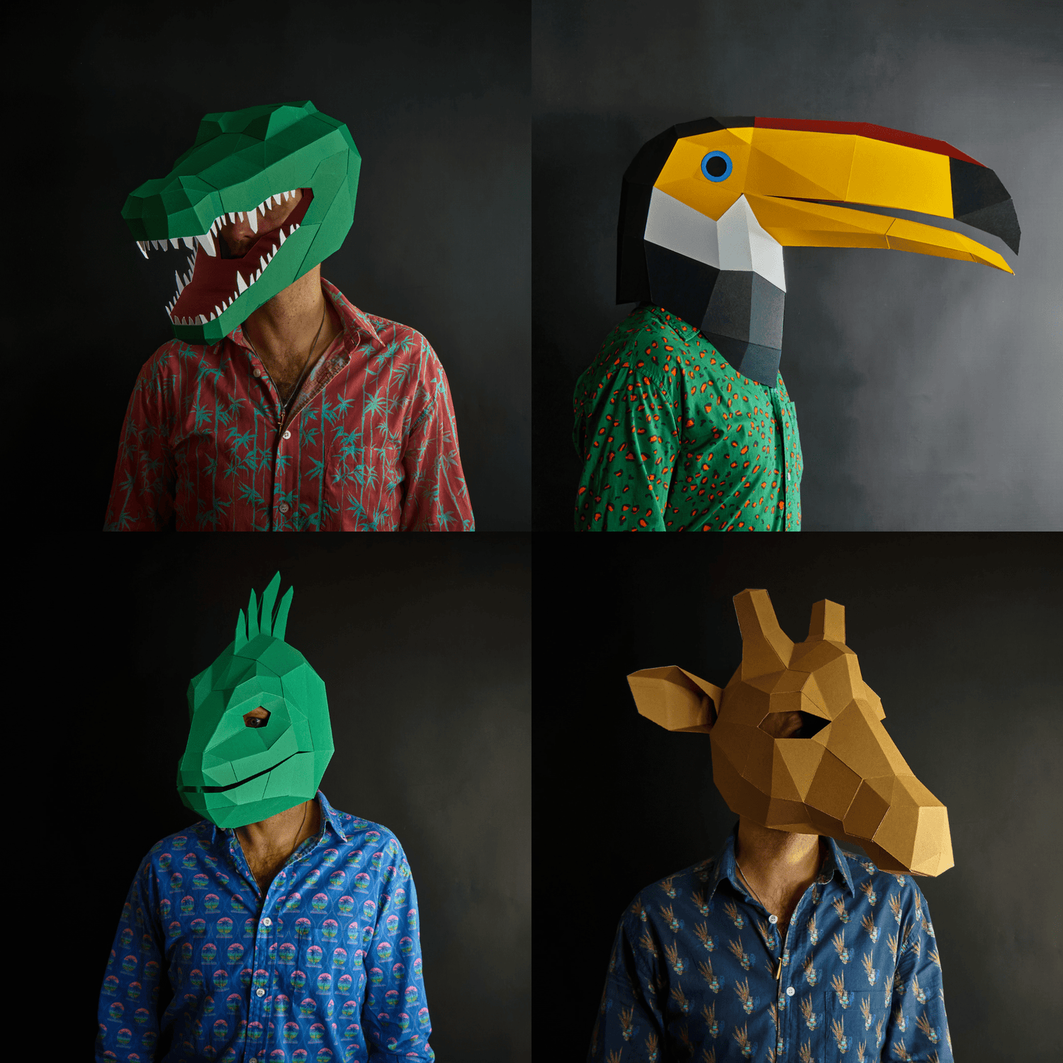 Exotic Animals Mask Set - Wintercroft - Mask