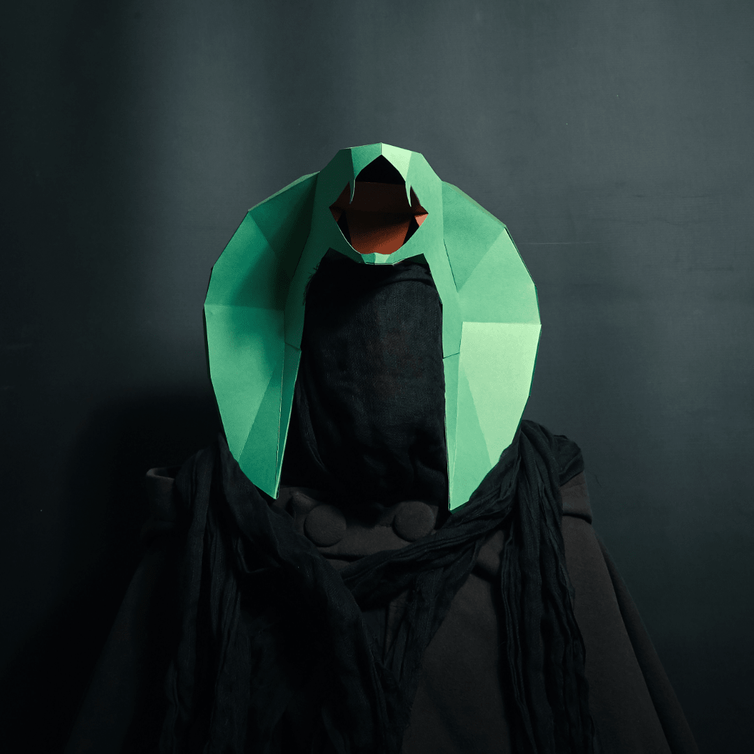 Cobra Headdress | Snake Papercraft Pattern | PDF Download - Wintercroft - Mask