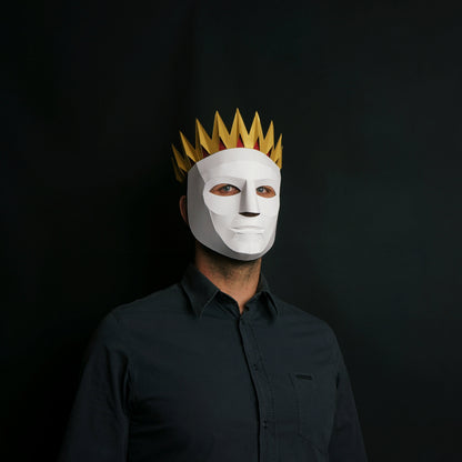 Four Horsemen of the Apocalypse Mask Set | Halloween Papercraft Set | PDF