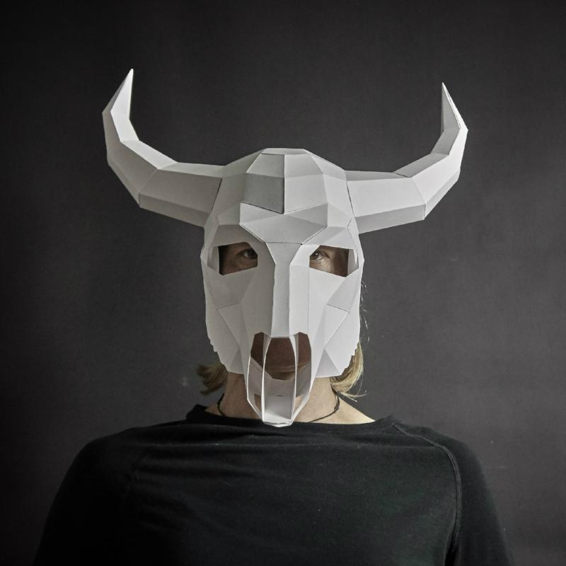 Bull Skull Mask