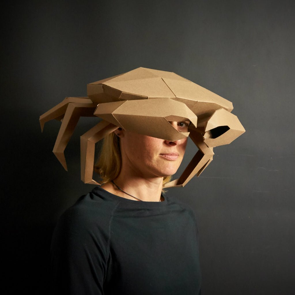 Crab Hat | Printable Papercraft Festival Headdress | PDF - Wintercroft-Mask