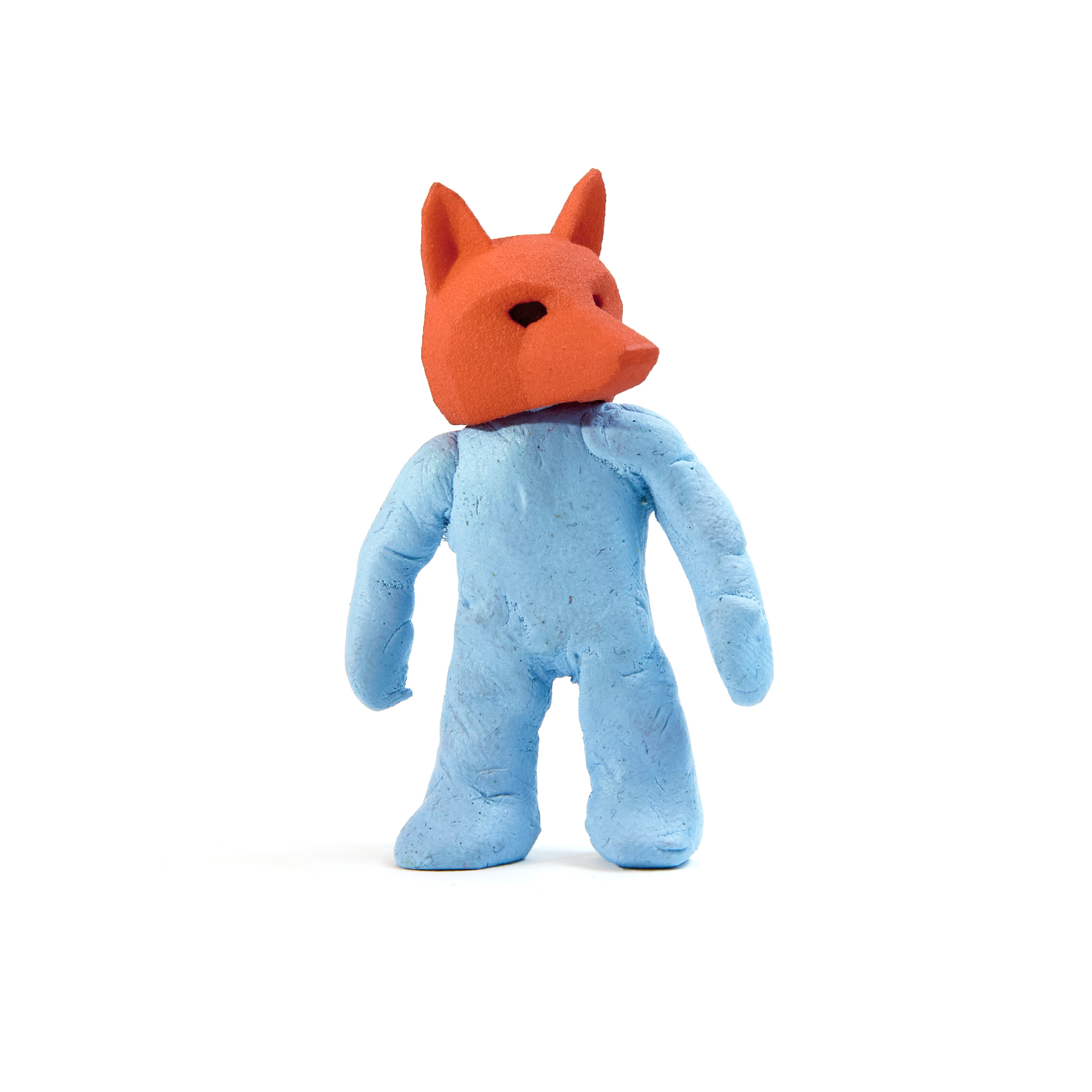 Fox Mask for Mini Action Figures