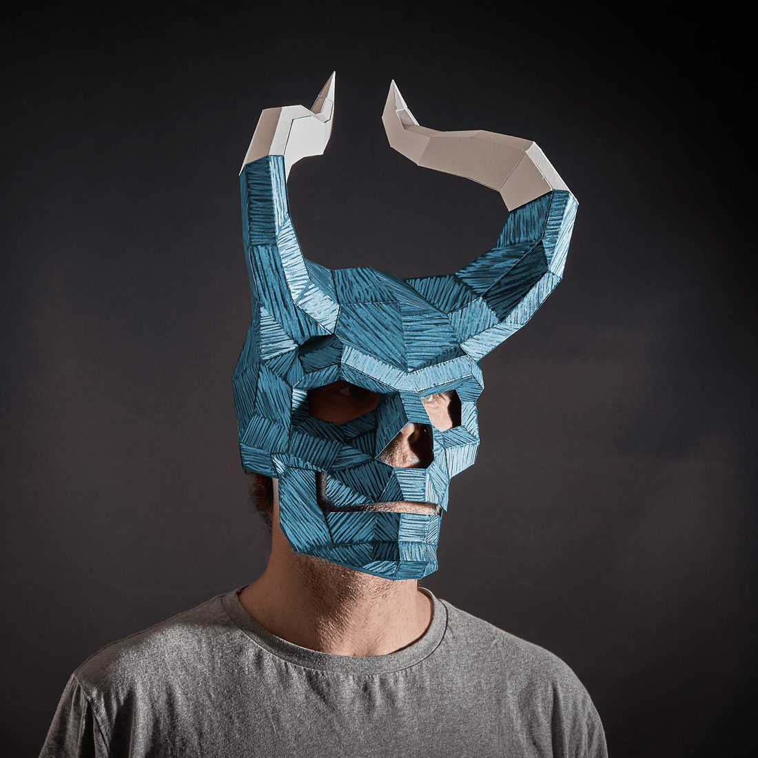 Midnight Thunder Skull - Wintercroft - Mask