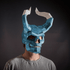 Midnight Thunder Skull - Wintercroft - Mask