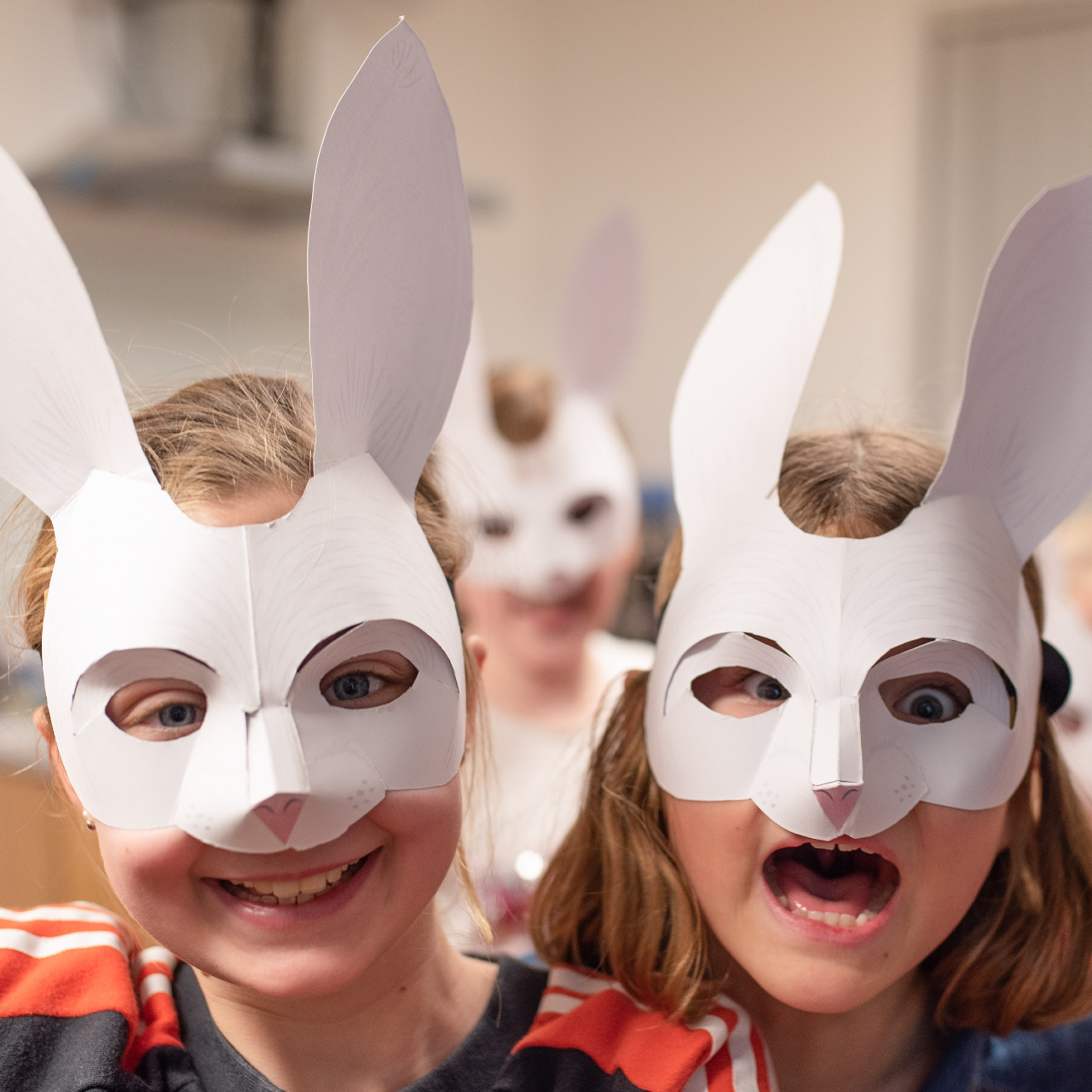 Children's Bunny Mask Packs
