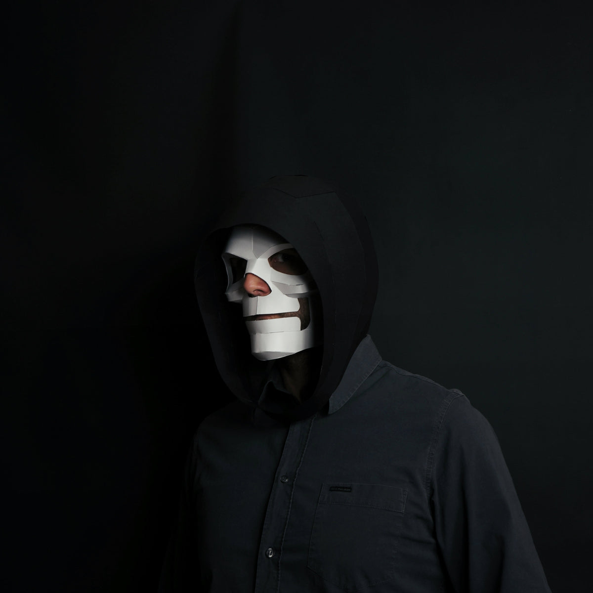 Death Horseman | Printable Halloween Mask | PDF Download - Wintercroft-Mask