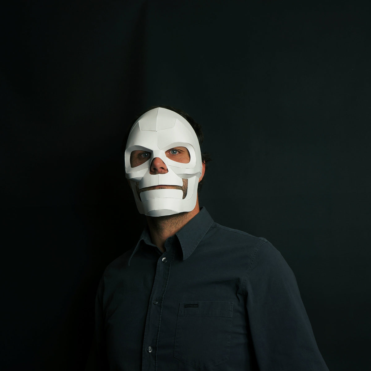 Death Horseman | Printable Halloween Mask | PDF Download - Wintercroft-Mask