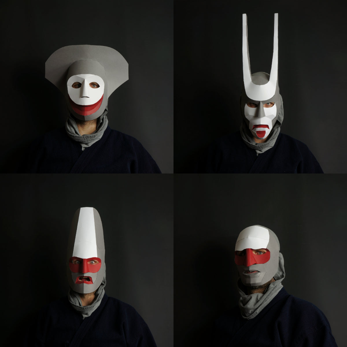 Ever Dwellers | Mythical Papercraft Set | PDF Download