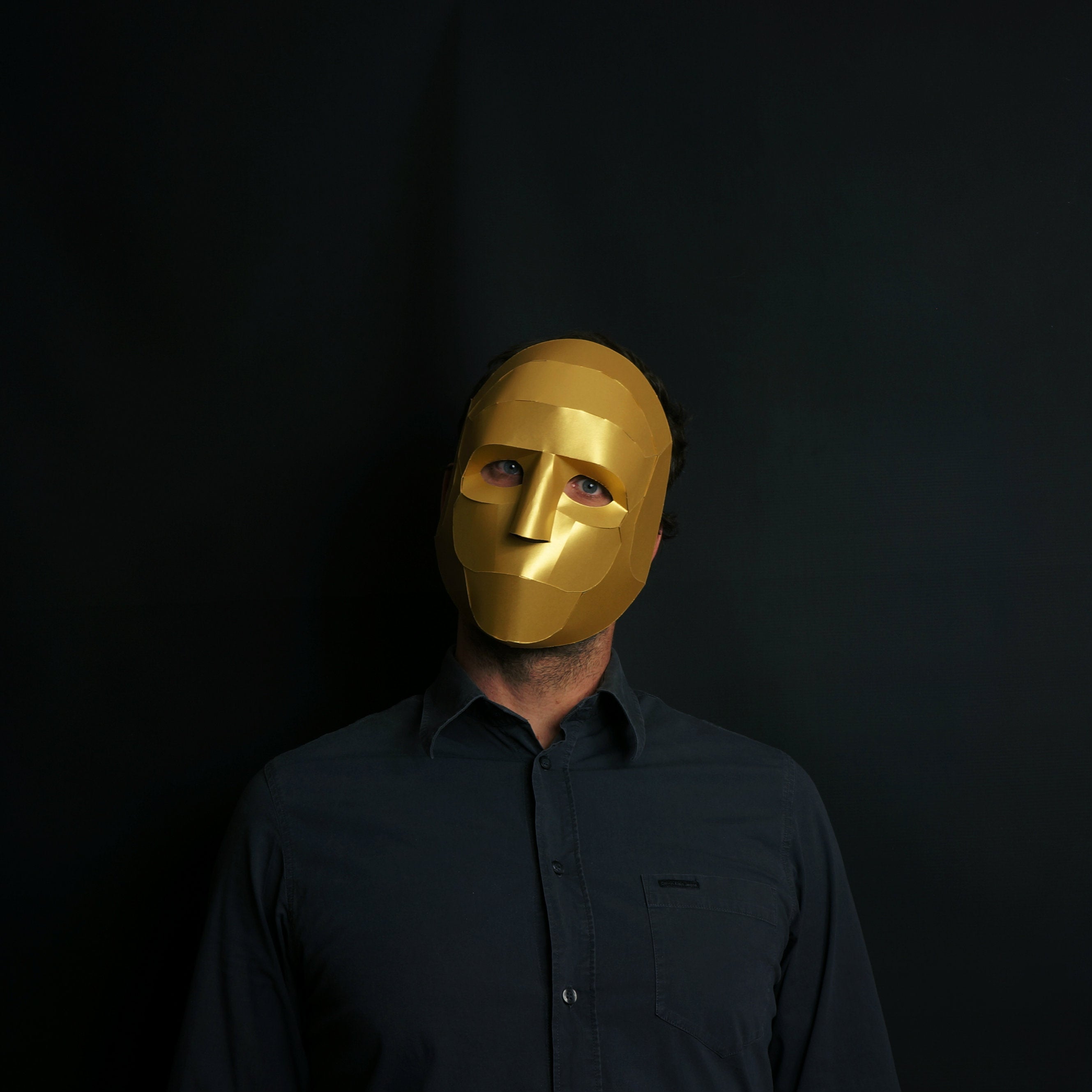 Famine Horseman Mask | Printable PDF Template | Instant Download