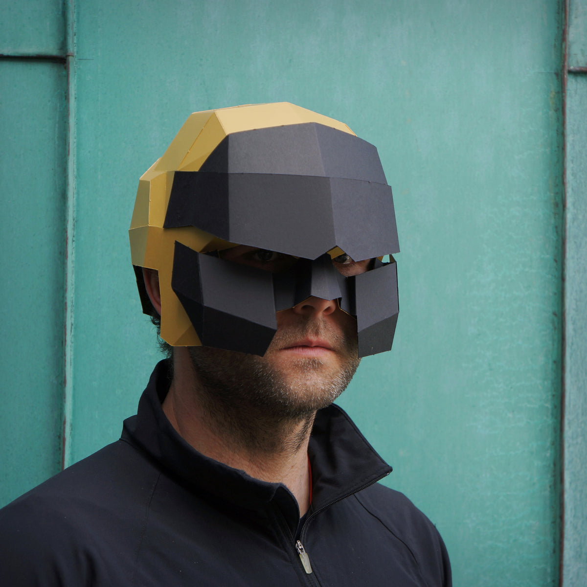 Guardian Helmet | Geometric DIY SciFi Armour Template | PDF Download - Wintercroft-Mask
