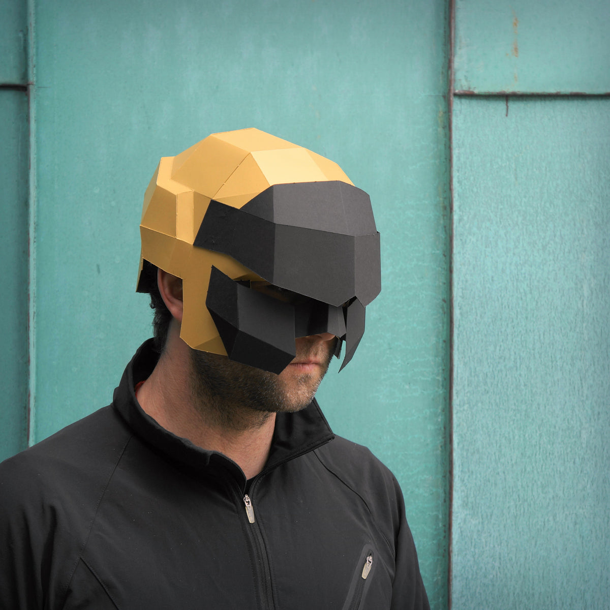 Guardian Helmet | Geometric DIY SciFi Armour Template | PDF Download - Wintercroft-Mask