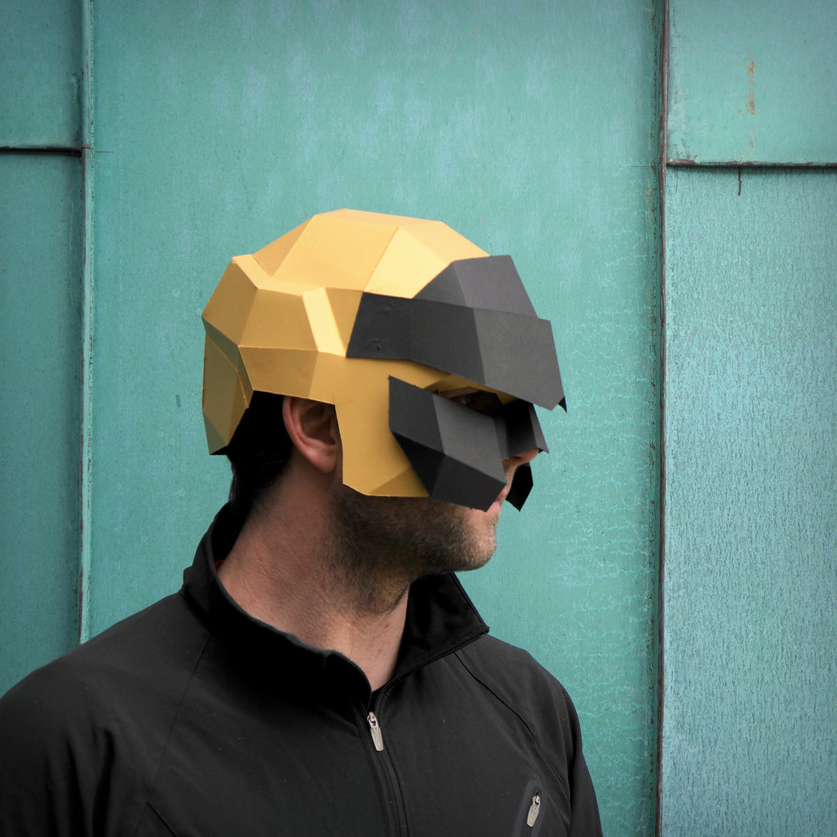 Guardian Helmet | Geometric DIY SciFi Armour Template | PDF Download - Wintercroft-Mask