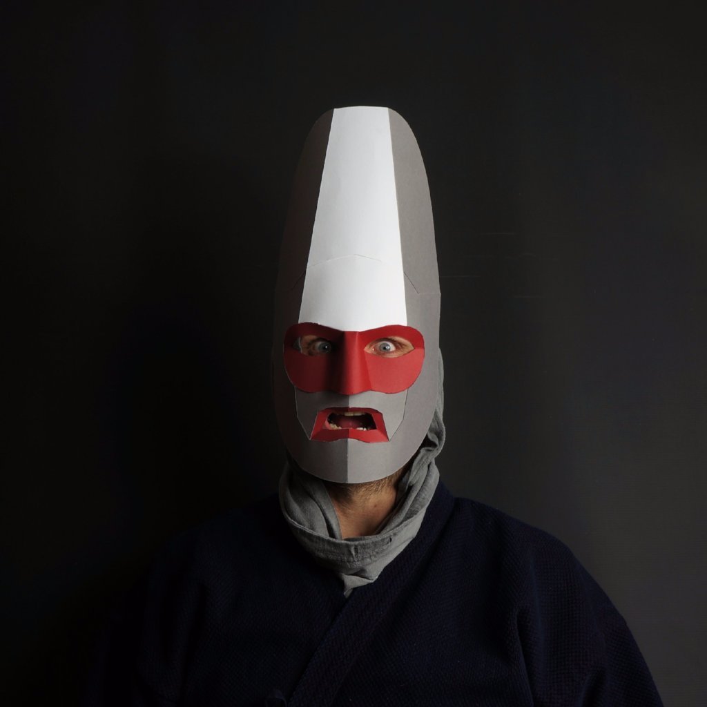 Ever Dwellers | Mythical Papercraft Set | PDF Download - Wintercroft-Mask