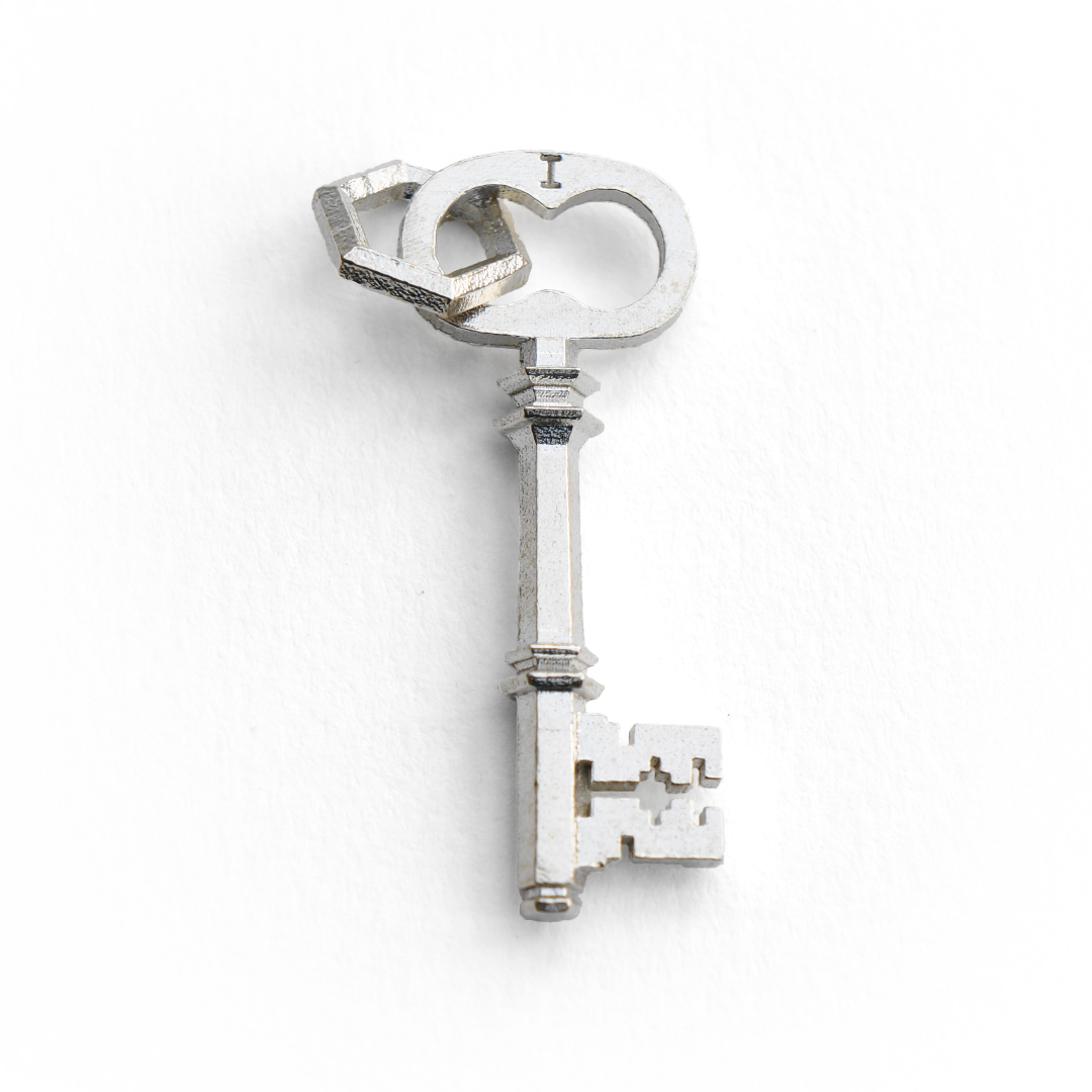 Key Pendant - Sterling Silver