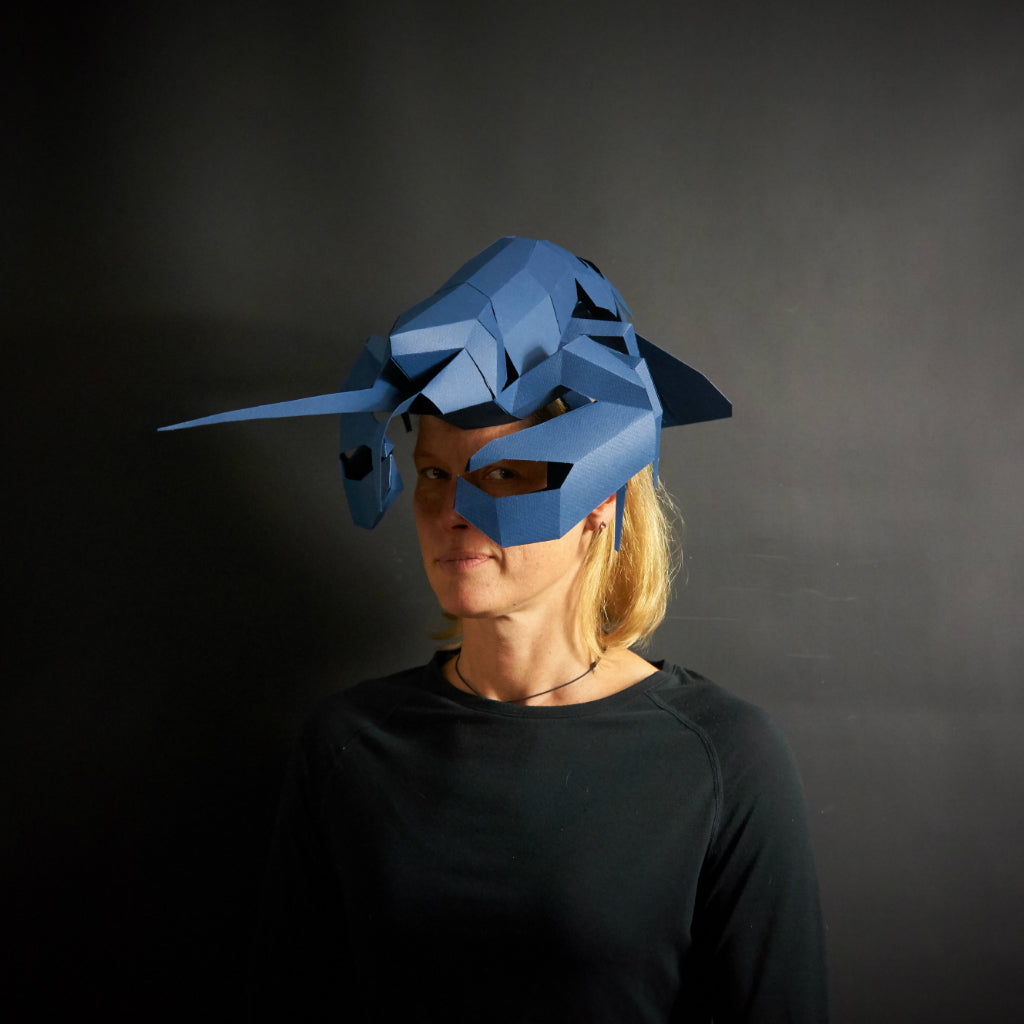 Lobster Hat | Geometric Animal Headdress | PDF Download