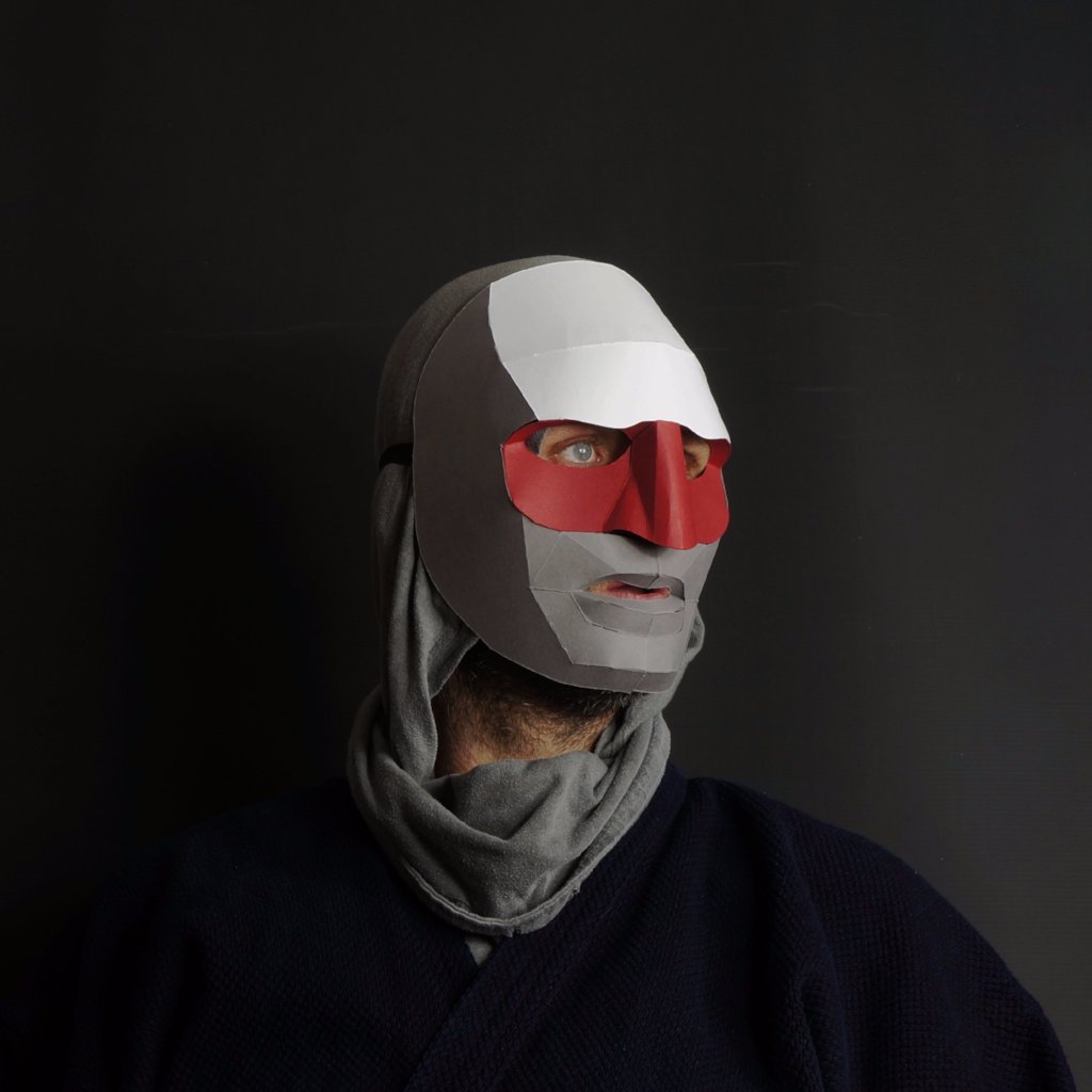 Mawlog - The Bone Chipper | Wearable Paper Sculpture | PDF Download