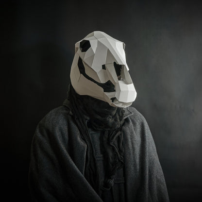 Horse Skull for Halloween and Mari Lwyd - Wintercroft - Mask