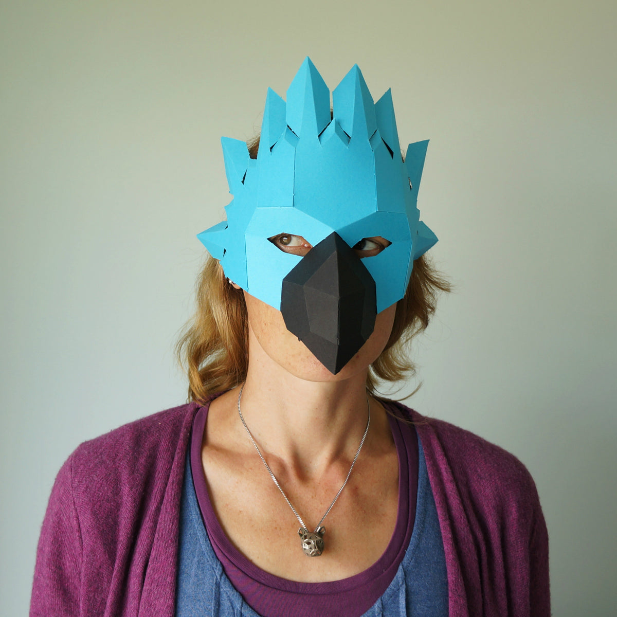 Jungle Animal Half Mask Set | DIY Templates | PDF Download - Wintercroft-Mask