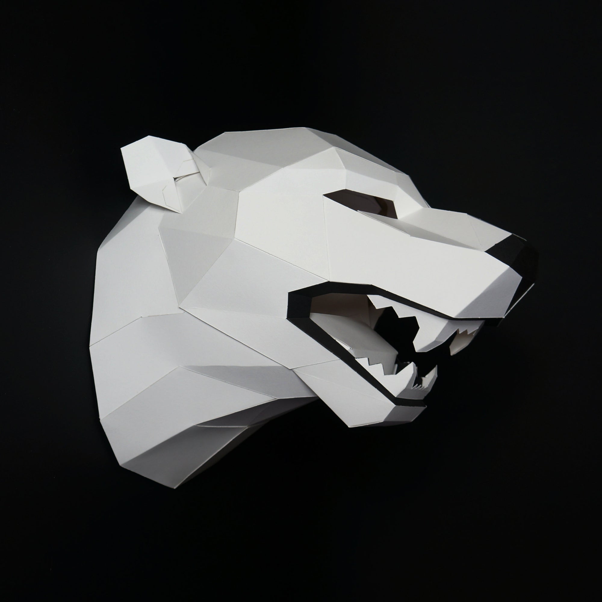 Polar Bear Trophy Mask